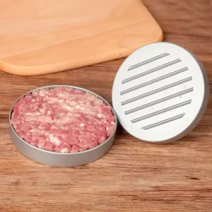 Prensa de molde para hamburguesa gourmet en aluminio 1
