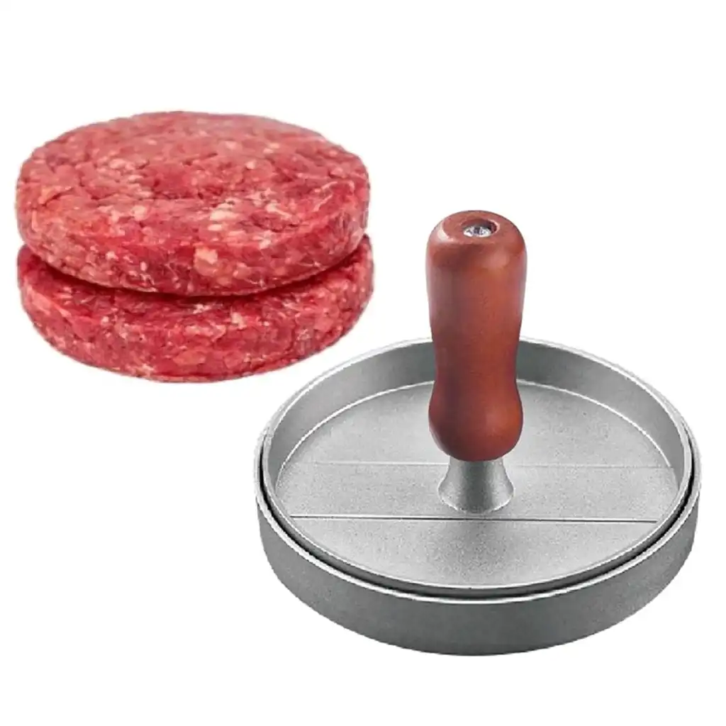 Prensa de molde para hamburguesa gourmet en aluminio 3