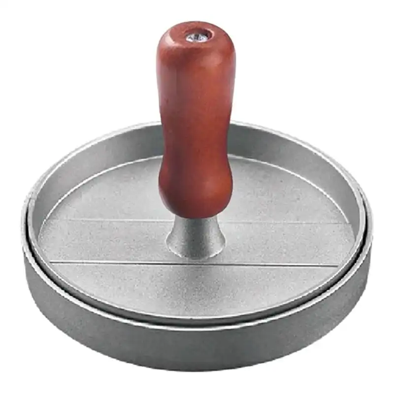Prensa de molde para hamburguesa gourmet en aluminio 4